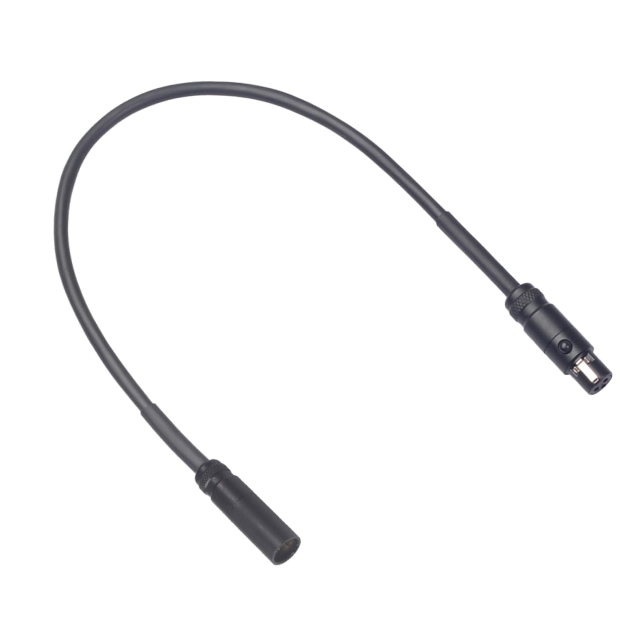 3 Stücke 0 3 M Mini Männlichen Zu Weiblichen Verlängerung Kabel High-fidelity Abschirmung Schwarz Für