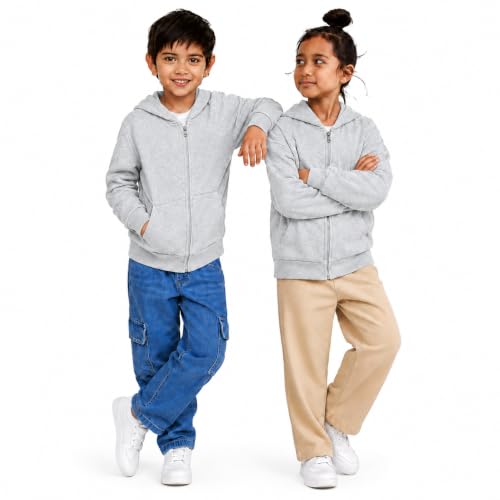 Image of FUNKY MONKEY Unisex Zip-Up Hoodie Sweatshirt - Soft, Comfortable & Everyday Wear