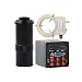 HDMI VGA Industrial Digital Video Microscope Camera Electronic Magnifier & 100X C-Mount Lens Whit 56-LED Adjustable Ring Light