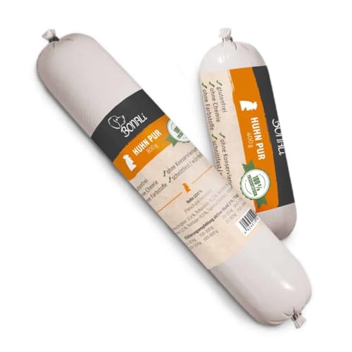 Hundewurst Huhn, Schnittfest, 600g, 12 Stück Sparpaket
