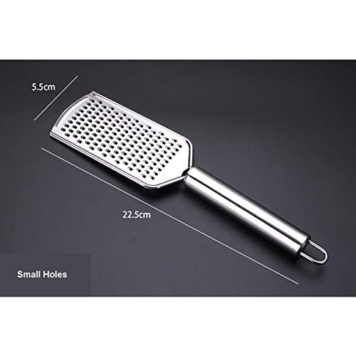 Handheld Cheese Grater, Cheese Zester Stainless Steel, Lemon Zester, Kitchen Vegetable Peeler, Food Zester Grater Slicer For Ginger Garlic Chocolate Fruits, Zester Grater With Handle #TOP2