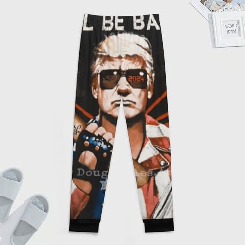 Trump Men's Pajama Sleepwear Lounge Home Pajamas Trump Christmas Pajama4