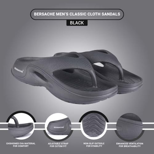 Image of BERSACHE Extra Soft Classic Casual with Regular wear with Soft Technology Wedage for Men's