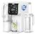 Dreo Reverse Osmosis Water Filter Countertop, 7-Stage RO Water Filtration System, Installation-Free, Reduce TDS, Water Filter Pitcher for Home, Kitchen, 3:1 Pure to Drain, WF511 Upgraded