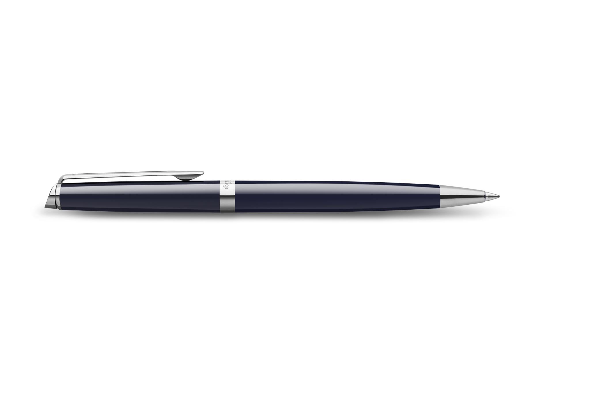 Waterman Hémisphère - Penna a sfera con incisione – Strumento da scrittura di lusso personalizzato – Elegante regalo per donne e uomini – Inchiostro blu (BLUE C.C.)