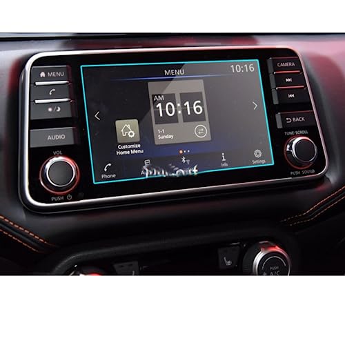 Autocollant de navigation GPS de voiture anti-rayures pour console Nissan Versa