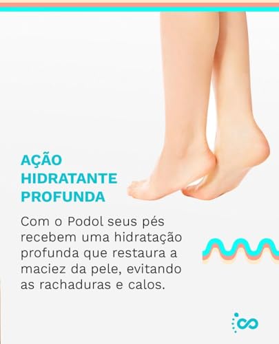 Podol Use Foots Kit Spa Dos Pes Com Ureia Amolecedor E Hidratante Profissional