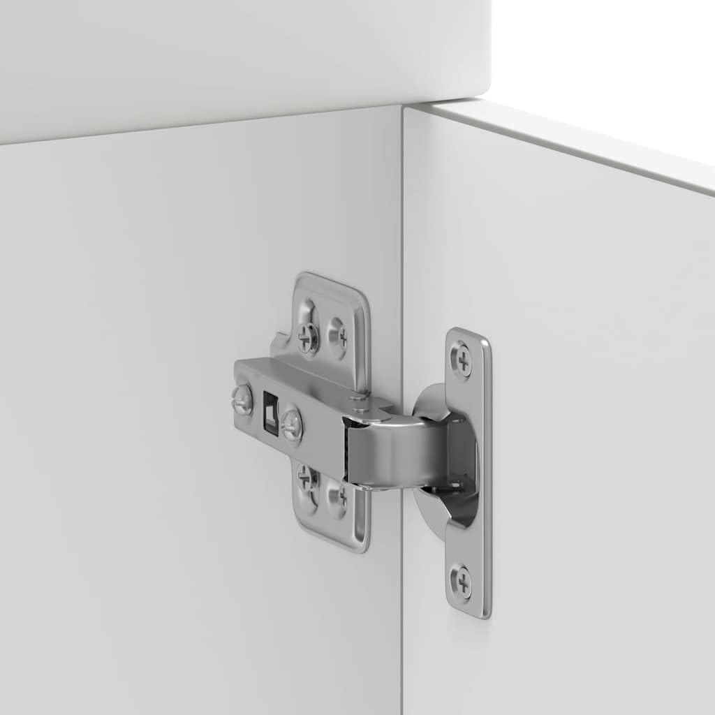 vidaXL Base da Cucina Kalmar Bianco in Legno Multistrato, Mobile Base lavello, Mobile Cucina Base con cassetto, Mobile Base lavello