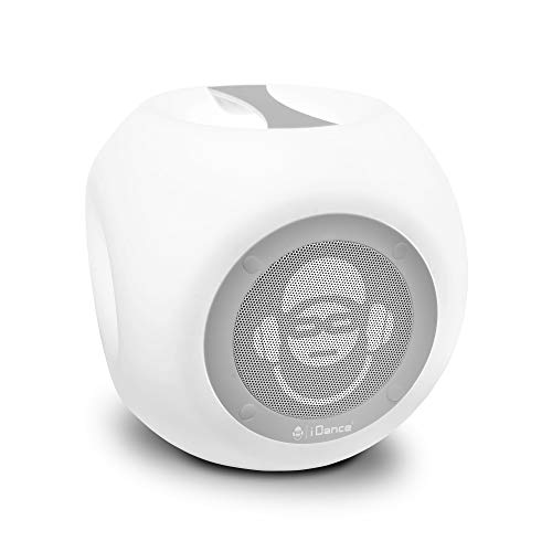 Altavoz Portátil IDANCE LED Cube LC100, Bluetooth, LED Party, Mando