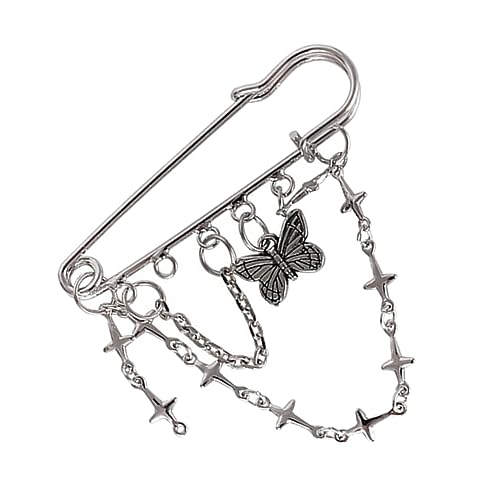 LIFKOME 1 Pc broche de cruz alfileres de pendientes de para mujer alfiler de mariquita horquillas moño Pin para suéteres ramillete decorativo broche de hip-hop aleación