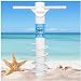 AMMSUN Plastic Beach Umbrella sand Anchor Stand Holder, One Size Fits All | Safe Stand for Strong Winds (Blue)