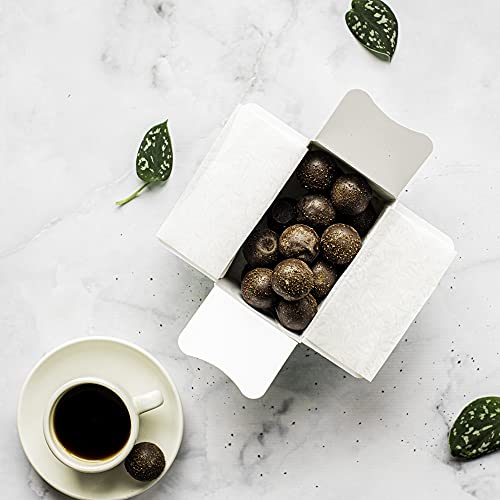Martin's Chocolatier Schokoladen-Ballondose 200 g | Espresso Trüffel | handgefertigte Schokolade Geschenkbox – Bild 5