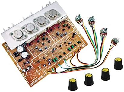 ERH India 3055 Amplifier Circuit Board Kit - 250W RMS Audio Amplifier with Volume, Bass & Treble Controllers