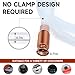 Vcohs Siphon Pump for Gasoline,Siphon Hose,Safety Syphon,Gas Syphon Hand Pump,Gas Siphon Hose,6-Foot Safety Silicone Hose Siphon. For Automobiles, Industry, Households, Farms, Wineries.