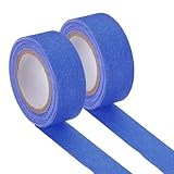 PATIKIL Glow in the Dark Gaffers Tape, 0.8 Inch x 32.8 Feet Colored Cotton Glow Tape Markers Fluorescent Glow in the Dark Tape Stickers for Party Decorations, Dark Blue