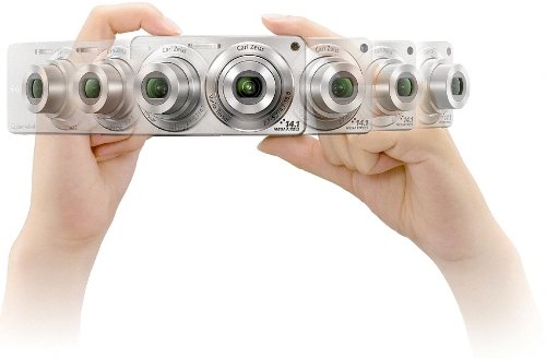 Sony DSC-W350 Cyber-shot Digital Camera - Silver (14.1 MP, 4x