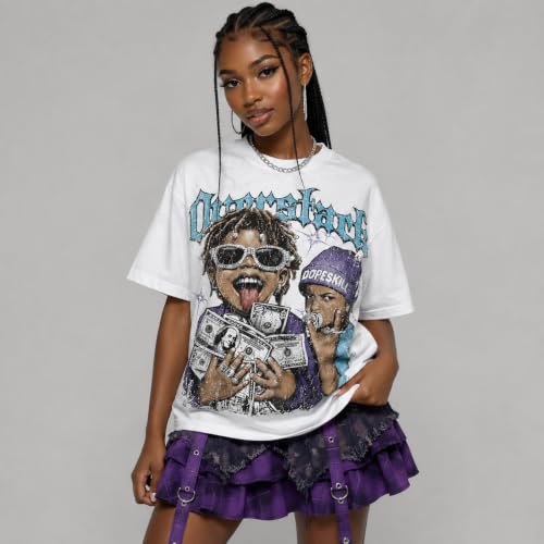 Image of DopeSkill Graphic Tee Streetwear Hypebeast Hip Hop Unisex Premium T-Shirt Sneaker Colour Matching Shirts Gift for Sneakerhead