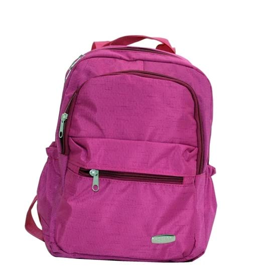 TahTicMer Escape Okul Sırt çantası ilkokul çanta 4 Adet Bölmeli Su Geçirmez unisex 28x35x12 cm (Pembe)