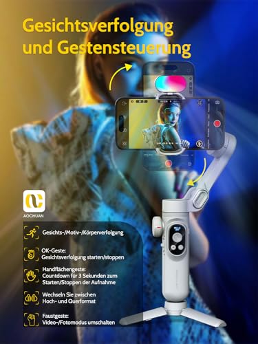 Gimbal Stabilizer for Smartphone,RGB Magnetic Refill Light Set - image 7