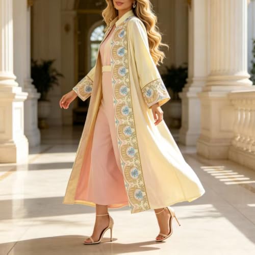 Conjunto de dos piezas elegante con estampado floral y mangas acampanadas 3