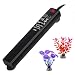 SZELAM 25W Smart Mini Aquarium Heater, Betta Fish Tank Heater Thermostat Warmer Submersible Anti-Explosion/Energy-efficient Water Temp Controller - 3 Artificial Plants Include