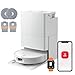 roborock Qrevo Edge 2 Set Saugroboter mit Wischfunktion&Hebarem Wischmopp, 25.000 Pa, Anti-Tangle, ultraflach 7,98 cm, 80 °C Heißwasser-Moppwäsche, FlexiArm-Technologie, AI-Hinderniserkennung(Weiß)