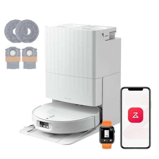 roborock Qrevo Edge 2 Set Saugroboter mit Wischfunktion&Hebarem Wischmopp