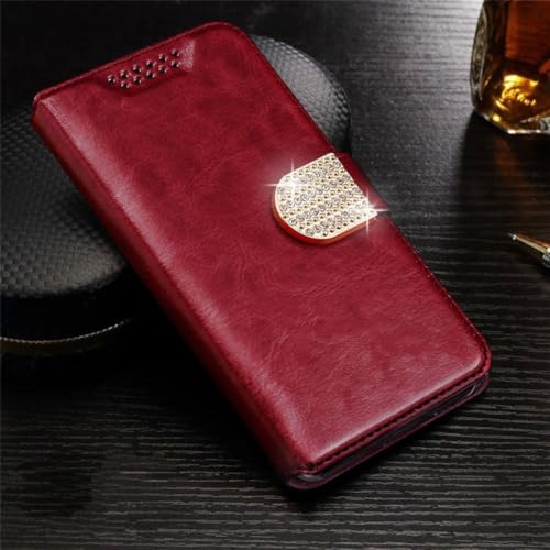 RNOZX iPhone 16 Plus�p �}�O�l�b�g���E�H���b�g�P�[�X �t���b�v���U�[�J�o�[ (iPhone 16 Plus�p/���b�h IYI)