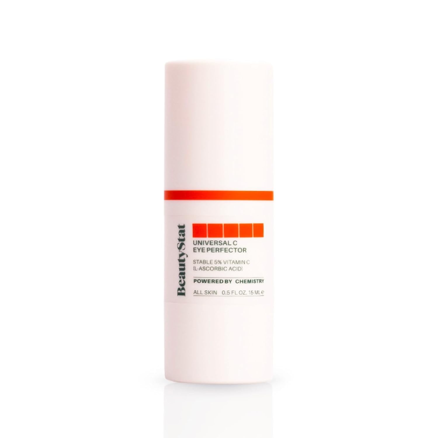 BeautyStat Universal C Eye Perfector Cream - Hydratisiert, strafft und hebt mit Vitamin C, Hyaluronsäure & Grüntee-Extrakt, Duftfrei gegen Augenringe und Schwellungen, Sicher für empfindliche Haut