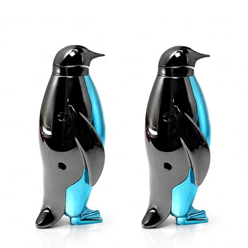 Pack de 2 encendedores de llama a butano azul miniatura 2