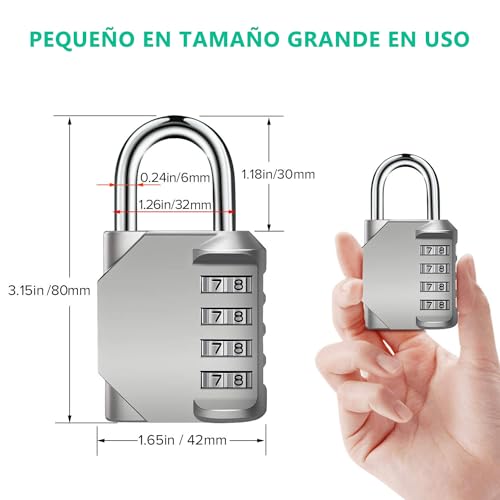 La Mejor comparativa de Candado para locker phillips disponible en línea para comprar. 6 Imagen adicional