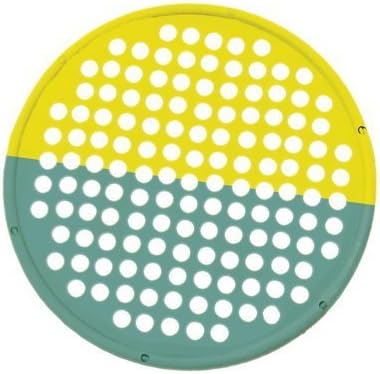 Cando Hand Exercise Web - Low Powder Formula, Color-Coded, Multiple-Sizes, Yelllow / Green by Fabrication Enterprises