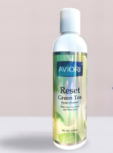 Avori Green Tea Facial Cleanser with Aloe Vera and Honeyquat, Antioxidant, Sulfate Free, For Combination and Oily Skin, Pack of 1