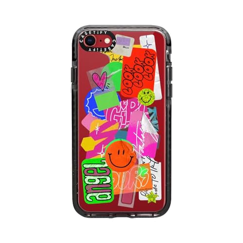 Coque Impact CASETiFY iPhone SE design Bélier Moross noir - 3