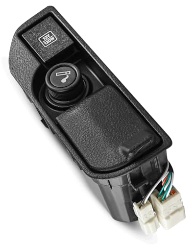 HUFEWU - Kit de cenicero para encendedor de cigarrillos de coche, compatible con Toyota 4Runner 2005, 2006, 2007, 2008, 2009, 120 W, 12 V/USB de doble interfaz de carga de teléfono reemplaza 74110