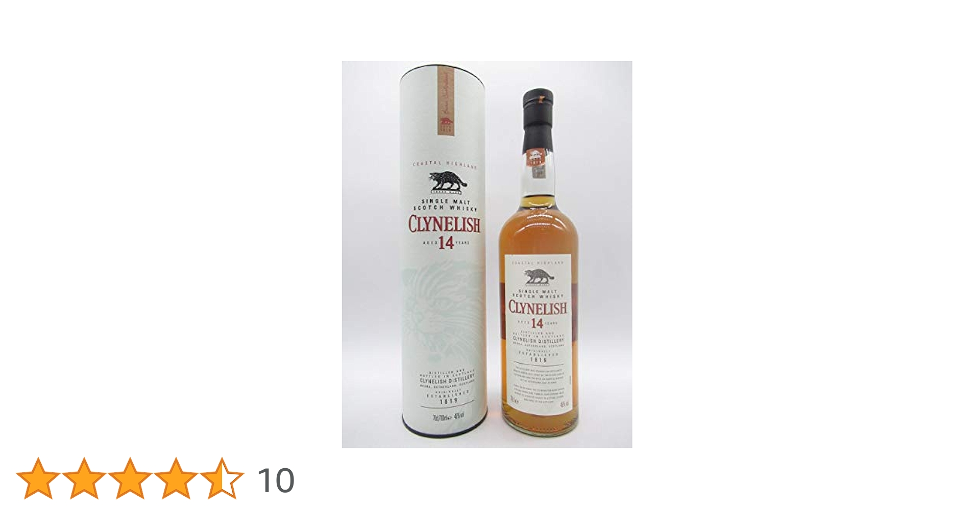 Amazon.co.jp: クライヌリッシュ 14年 46度 700ml [並行輸入品