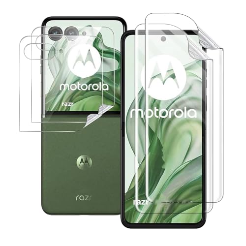 Silsewip [2 Pcs] Protecteur d'écran en hydrogel pour Motorola Razr 60 Ultra, Film flexible TPU haute sensibilité [Non-cassable][Sans bulles] (Pas de verre...