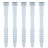 Clip Wire Winder Cord Holder Strap Line Management Headphone Cable Winder Fixer Clip Phone Data Cable Data Cable(Blue)