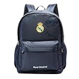 Mochila Esportiva Escolar Futebol Trabalho Real Madri 16695 Oficial