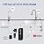 Frizzlife RO Reverse Osmosis Water Filtration System - 800 GPD Fast Flow Under Sink RO Filter, Tankless, Reduces TDS, Compact, Alkaline Mineral PH, 2:1 Drain Ratio, USA Tech Support, PD800-TAM4
