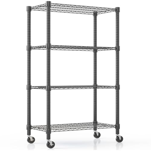 Himimi Estanterías Metálicas de 4 Niveles