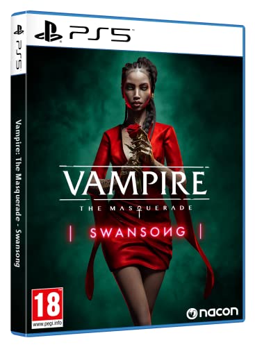 Vampire The Masquerade Swansong PS5 version non coupée jaquette DE