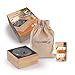 Produktbild VapoWesp Räucherbox gegen Wespen und Mücken Outdoor | Aromatisierter Kaffeerauch vertreibt lästige Insekten auf natürliche Art, geniessen Sie entspannte Stunden im Freien, Orange & Rosemary Pulver