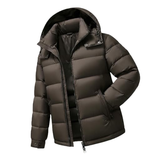 Chaqueta de plumón para hombre para invierno casual en días de frío invernal