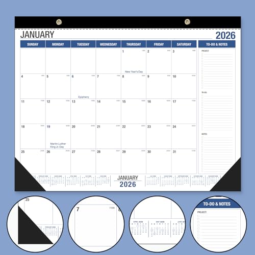 Calendrier suspendu 18 mois pour ne plus manquer aucun rendez-vous important