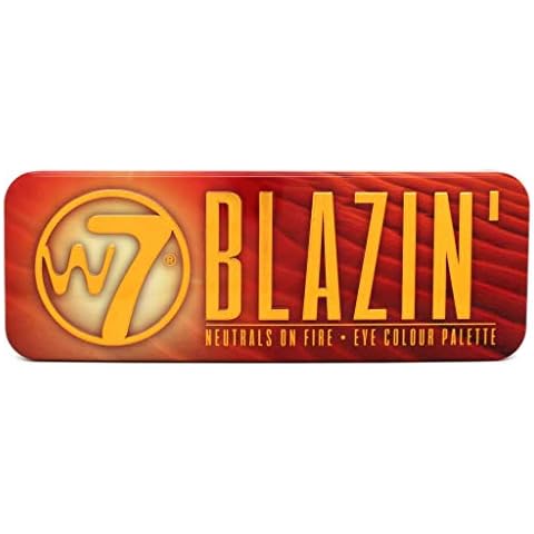 W7 Blazin' Neutrals on Fire Eye Shadow Colour Palette Cover