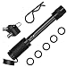 Coitak Trailer Hitch Lock Pin Set, 5/8" Black Tow Hitch Receiver Lock with Anti-Rattle, Extra-Long Locking Hitch Pin with Heavy Duty (5/8" Hitch Lock)
