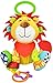 Price comparison product image OASMU Baby Toys, Pram Toys, Colorful Lion Infant Stroller Toys Washable Squeaker Car Toys, Kids Hanging Toy For Crib With Teethers