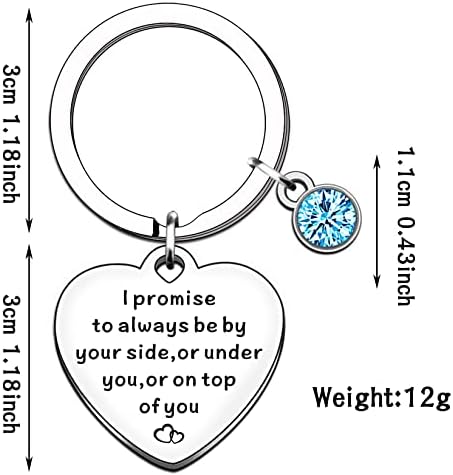 TTOVEN I Love You Gifts for Her Valentines Day Gifts for Girlfriend Keyring