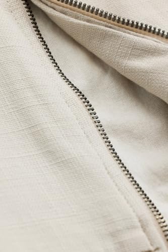 Image of SNITCH Mens Textured Relaxed Fit Jacket